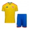 Maillot de football Réplique Colombia Domicile Enfant Mondial 2026 Manche Courte (+ Pantalon court)