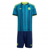 Maillot de football Réplique Colombia Extérieur Enfant Mondial 2026 Manche Courte (+ Pantalon court)