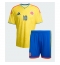 Maillot de football Réplique Colombia James Rodriguez #10 Domicile Enfant Mondial 2026 Manche Courte (+ Pantalon court)