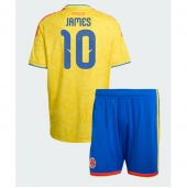 Maillot de football Réplique Colombia James Rodriguez #10 Domicile Enfant Mondial 2026 Manche Courte (+ Pantalon court)