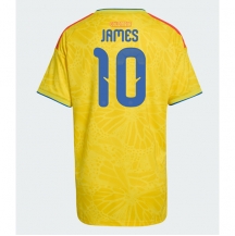 Maillot de football Réplique Colombia James Rodriguez #10 Domicile Femme Mondial 2026 Manche Courte