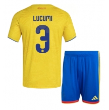 Maillot de football Réplique Colombia Jhon Lucumi #3 Domicile Enfant Mondial 2026 Manche Courte (+ Pantalon court)