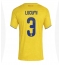 Maillot de football Réplique Colombia Jhon Lucumi #3 Domicile Femme Mondial 2026 Manche Courte