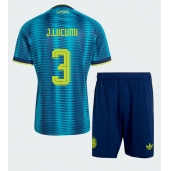 Maillot de football Réplique Colombia Jhon Lucumi #3 Extérieur Enfant Mondial 2026 Manche Courte (+ Pantalon court)