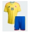 Maillot de football Réplique Colombia Juan Fernando Quintero #20 Domicile Enfant Mondial 2026 Manche Courte (+ Pantalon court)