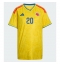 Maillot de football Réplique Colombia Juan Fernando Quintero #20 Domicile Femme Mondial 2026 Manche Courte