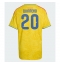 Maillot de football Réplique Colombia Juan Fernando Quintero #20 Domicile Femme Mondial 2026 Manche Courte