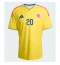 Maillot de football Réplique Colombia Juan Fernando Quintero #20 Domicile Mondial 2026 Manche Courte