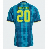 Maillot de football Réplique Colombia Juan Fernando Quintero #20 Extérieur Mondial 2026 Manche Courte