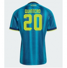Maillot de football Réplique Colombia Juan Fernando Quintero #20 Extérieur Mondial 2026 Manche Courte
