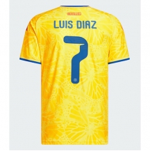 Maillot de football Réplique Colombia Luis Diaz #7 Domicile Mondial 2026 Manche Courte