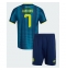 Maillot de football Réplique Colombia Luis Diaz #7 Extérieur Enfant Mondial 2026 Manche Courte (+ Pantalon court)