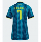 Maillot de football Réplique Colombia Luis Diaz #7 Extérieur Femme Mondial 2026 Manche Courte