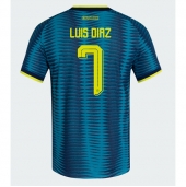 Maillot de football Réplique Colombia Luis Diaz #7 Extérieur Mondial 2026 Manche Courte