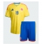Maillot de football Réplique Colombia Rafael Santos Borre #19 Domicile Enfant Mondial 2026 Manche Courte (+ Pantalon court)