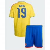 Maillot de football Réplique Colombia Rafael Santos Borre #19 Domicile Enfant Mondial 2026 Manche Courte (+ Pantalon court)