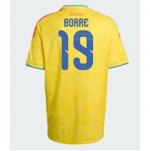 Maillot de football Réplique Colombia Rafael Santos Borre #19 Domicile Mondial 2026 Manche Courte