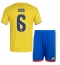 Maillot de football Réplique Colombia Richard Rios #6 Domicile Enfant Mondial 2026 Manche Courte (+ Pantalon court)