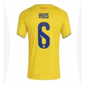 Maillot de football Réplique Colombia Richard Rios #6 Domicile Femme Mondial 2026 Manche Courte