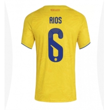 Maillot de football Réplique Colombia Richard Rios #6 Domicile Femme Mondial 2026 Manche Courte
