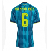Maillot de football Réplique Colombia Richard Rios #6 Extérieur Femme Mondial 2026 Manche Courte