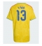 Maillot de football Réplique Colombia Yerry Mina #13 Domicile Femme Mondial 2026 Manche Courte