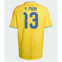 Maillot de football Réplique Colombia Yerry Mina #13 Domicile Mondial 2026 Manche Courte
