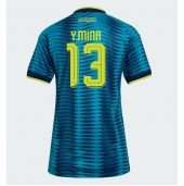 Maillot de football Réplique Colombia Yerry Mina #13 Extérieur Femme Mondial 2026 Manche Courte