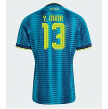 Maillot de football Réplique Colombia Yerry Mina #13 Extérieur Mondial 2026 Manche Courte