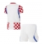 Maillot de football Réplique Croatia Domicile Enfant Mondial 2026 Manche Courte (+ Pantalon court)