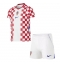 Maillot de football Réplique Croatia Domicile Enfant Mondial 2026 Manche Courte (+ Pantalon court)