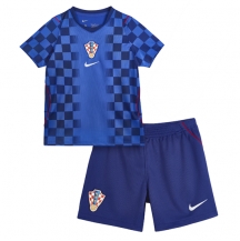 Maillot de football Réplique Croatia Extérieur Enfant Mondial 2026 Manche Courte (+ Pantalon court)