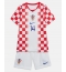 Maillot de football Réplique Croatia Ivan Perisic #14 Domicile Enfant Mondial 2026 Manche Courte (+ Pantalon court)