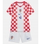 Maillot de football Réplique Croatia Josko Gvardiol #4 Domicile Enfant Mondial 2026 Manche Courte (+ Pantalon court)
