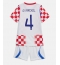 Maillot de football Réplique Croatia Josko Gvardiol #4 Domicile Enfant Mondial 2026 Manche Courte (+ Pantalon court)