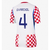 Maillot de football Réplique Croatia Josko Gvardiol #4 Domicile Mondial 2026 Manche Courte