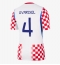 Maillot de football Réplique Croatia Josko Gvardiol #4 Domicile Mondial 2026 Manche Courte