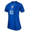 Maillot de football Réplique Croatia Luka Modric #10 Extérieur Femme Mondial 2026 Manche Courte