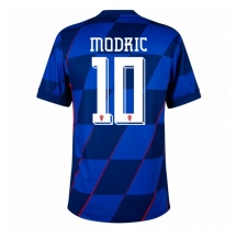 Maillot de football Réplique Croatie Luka Modric #10 Extérieur Europe 2024 Manche Courte