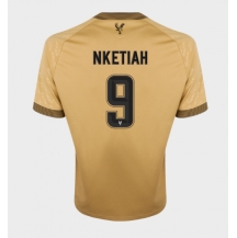 Maillot de football Réplique Crystal Palace Eddie Nketiah #9 Extérieur 2025-26 Manche Courte