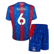 Maillot de football Réplique Crystal Palace Marc Guehi #6 Domicile Enfant 2024-25 Manche Courte (+ Pantalon court)