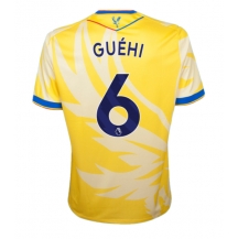 Maillot de football Réplique Crystal Palace Marc Guehi #6 Extérieur 2024-25 Manche Courte