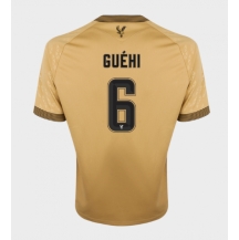 Maillot de football Réplique Crystal Palace Marc Guehi #6 Extérieur 2025-26 Manche Courte