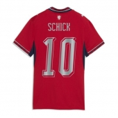 Maillot de football Réplique Czech Republic Patrik Schick #10 Domicile Femme Mondial 2026 Manche Courte