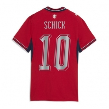 Maillot de football Réplique Czech Republic Patrik Schick #10 Domicile Femme Mondial 2026 Manche Courte