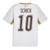 Maillot de football Réplique Czech Republic Patrik Schick #10 Extérieur Mondial 2026 Manche Courte