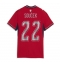Maillot de football Réplique Czech Republic Tomas Soucek #22 Domicile Femme Mondial 2026 Manche Courte