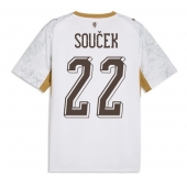 Maillot de football Réplique Czech Republic Tomas Soucek #22 Extérieur Mondial 2026 Manche Courte