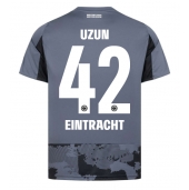 Maillot de football Réplique Eintracht Frankfurt Can Uzun #42 Troisième 2025-26 Manche Courte