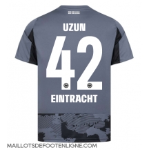 Maillot de football Réplique Eintracht Frankfurt Can Uzun #42 Troisième 2025-26 Manche Courte